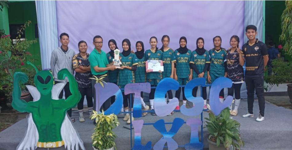 PARA JUARA LOMBA FUTSAL PUTRA-PUTRI PADA DTCSC 2024